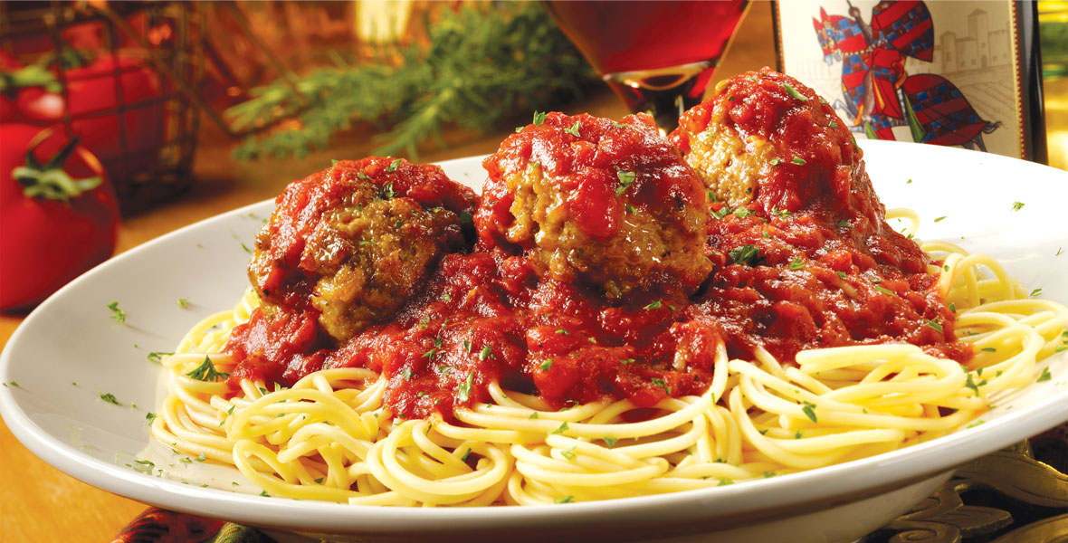 Spaghetti w/meatballs